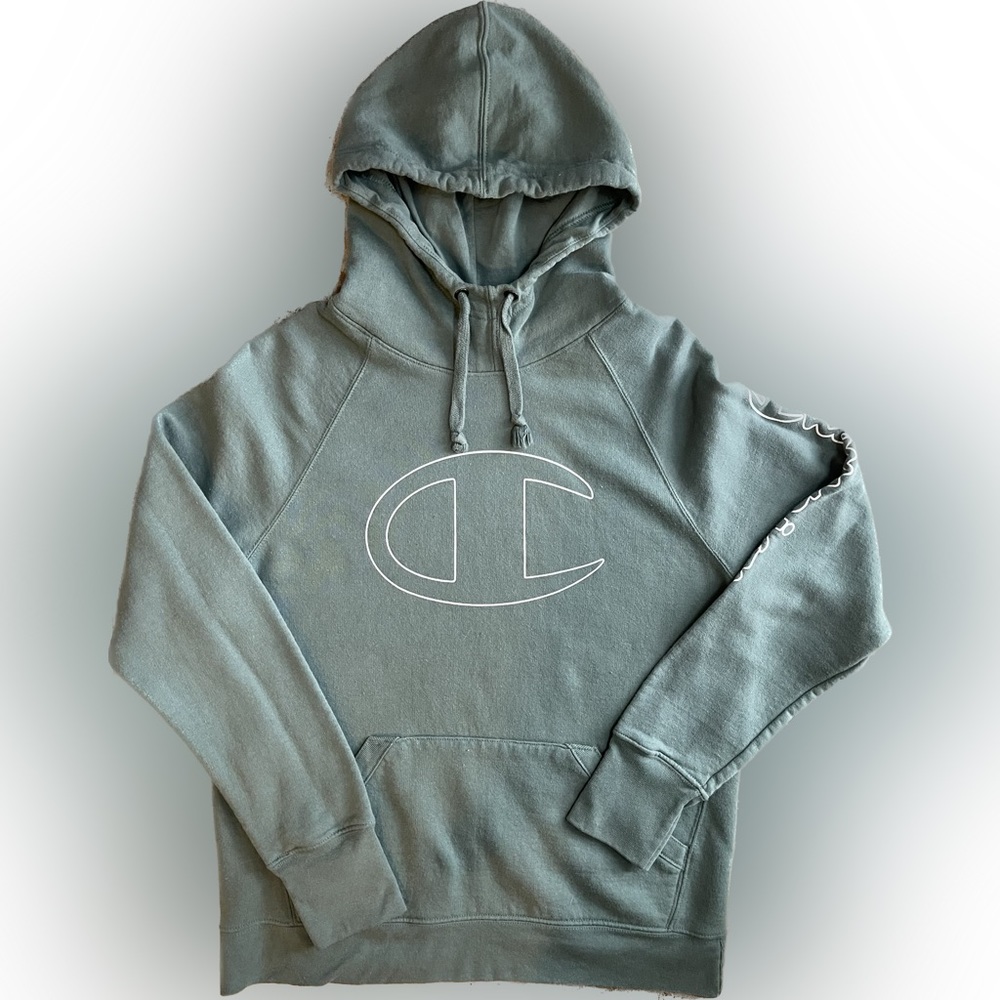 Champion | Green Hoodie | Size Small